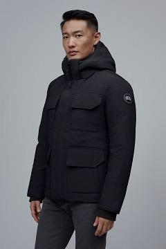Chamarras Canada Goose Hombre México - Maitland Abrigos Black Label Azul Marino BV3062951